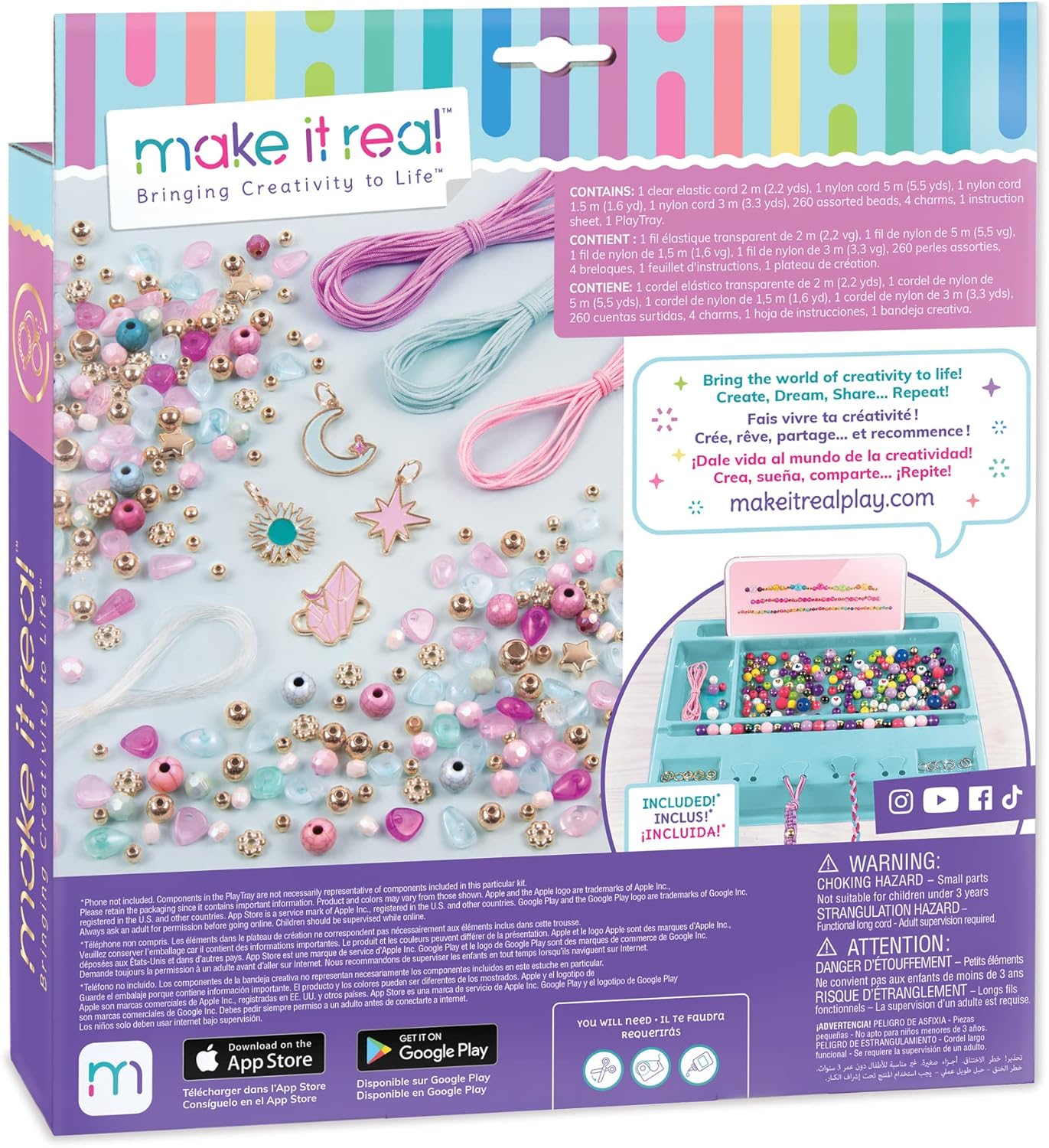 Make it real Celestial Stone Bracelets, Creative Set 1322