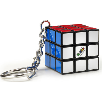Rubik's Spin Master Rubik's Cube: Klassieke 3x3 kubus met sleutelhanger (6064001