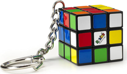 Rubik's Spin Master Rubik's Cube: Klassieke 3x3 kubus met sleutelhanger (6064001
