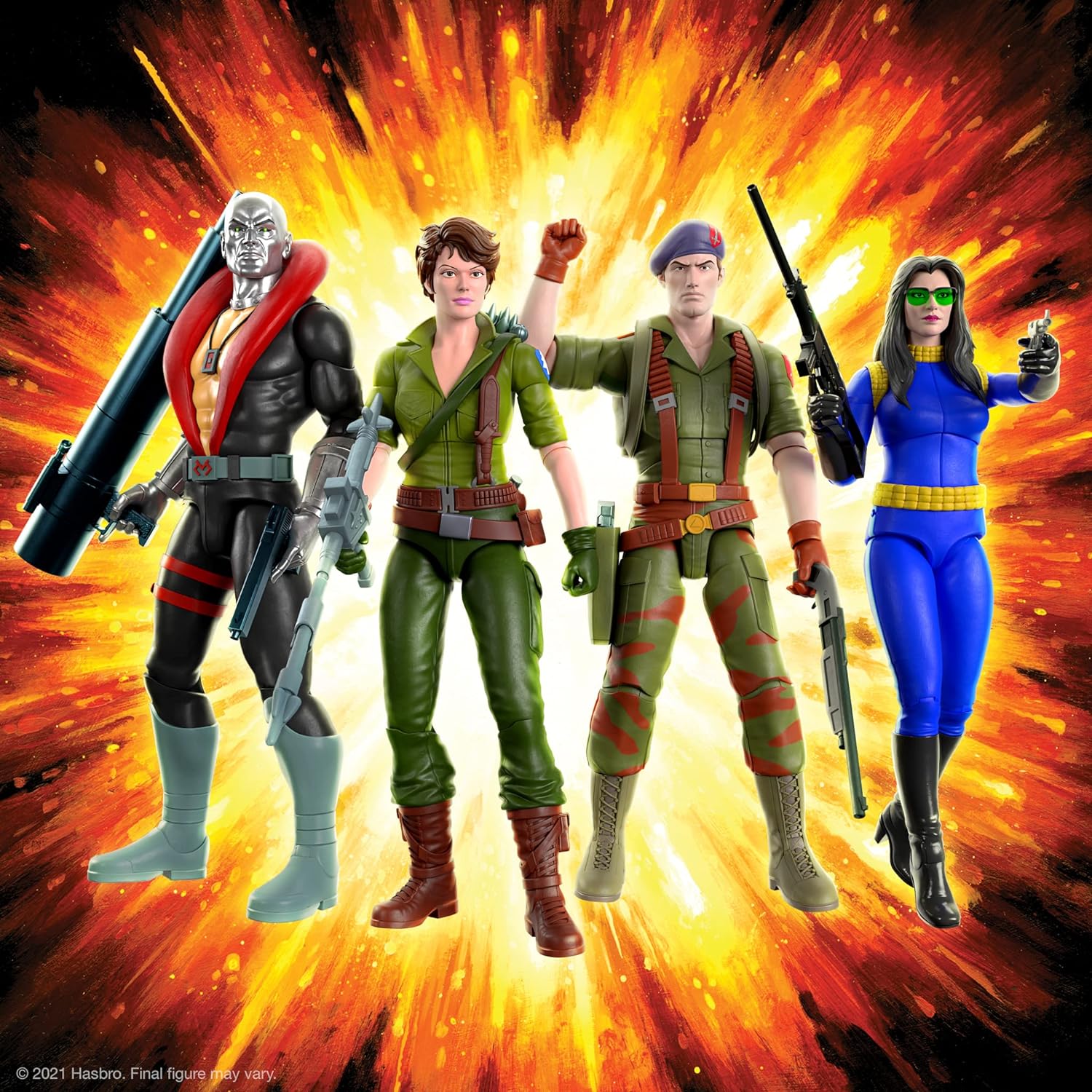 SUPER7 G.I. Joe Lady Jaye - ULTIMATES! 7 in Action Figure