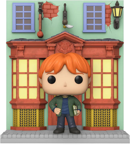 Funko Harry Potter Ron Weasley & Quality Quidditch Supplies (Pop! Deluxe) Pop! No. 142 Unisex Super Pop! Standard