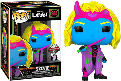 Funko POP! Loki - Sylvie - (Blacklight) - Collectable Vinyl Figure - Gift Idea - Official Merchandise - Toys for Kids & Adults - TV Fans - Model Figure for Collectors and Display