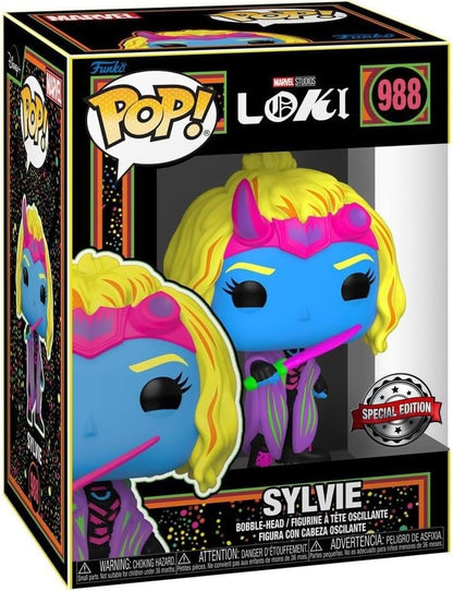 Funko POP! Loki - Sylvie - (Blacklight) - Collectable Vinyl Figure - Gift Idea - Official Merchandise - Toys for Kids & Adults - TV Fans - Model Figure for Collectors and Display