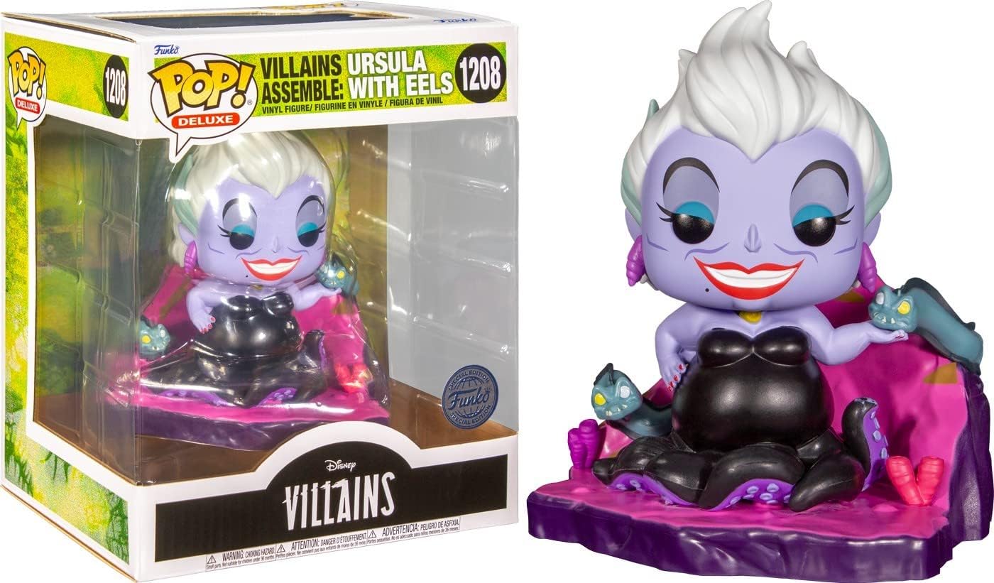 Funko Pop! Deluxe: Disney Villains Assembly: Ursula with Eels (Assembly) (Special Edition) #1208 Vinyl Figure