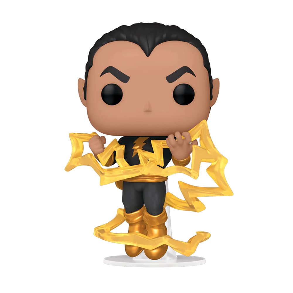 Funko 64946 Pop! Heroes: DC Super Heroes - Black Adam (With Lightning Exclusive) #440