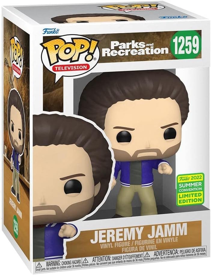 Funko Pop! Television: Parks and Recreation - Jeremy Jamm (Summer Convention Limited Edition)
