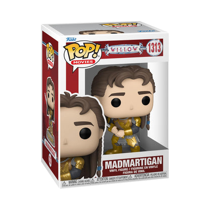 Funko Pop! Movies: Willow - Madmartigan - Willow 1988 - Vinyl figuur om te verzamelen - Cadeau-idee - Officiële Producten - Speelgoed voor Kinderen en Volwassenen - Filmfans