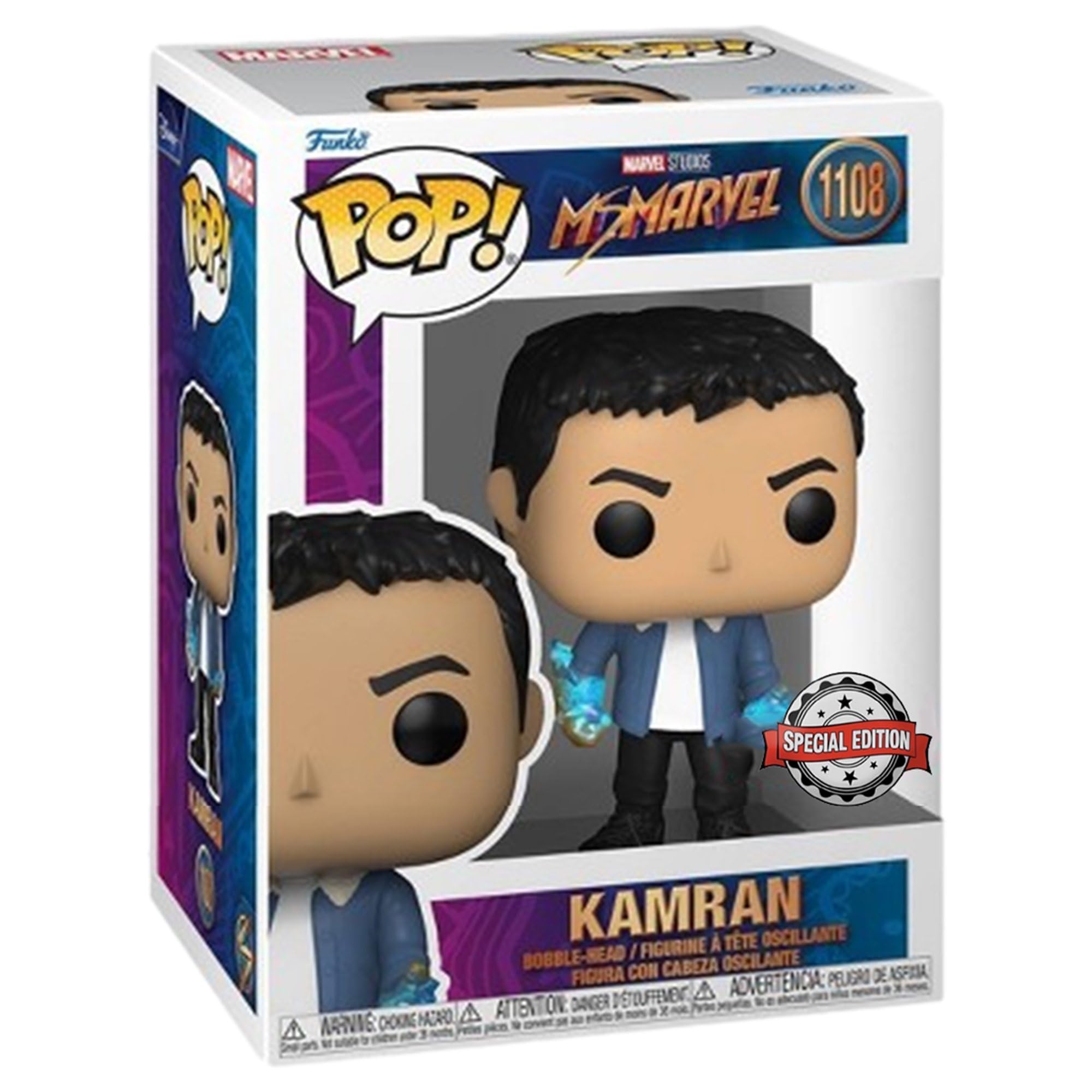 Pop! Ms. Marvel (2022) 1108 - Kamran Special Edition