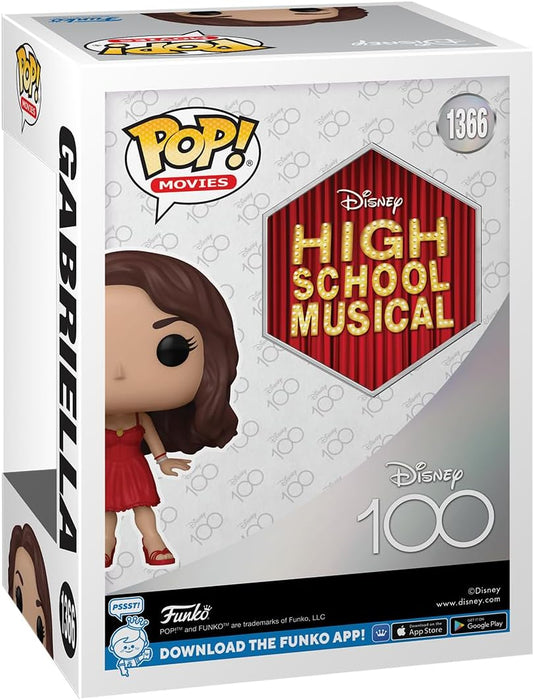 Funko POP! Movies: High School Musical - Gabriella Montez - Collectable Vinyl Figure - Gift Idea - Official Merchandise - Toys for Kids & Adults - TV Fans - Model Figure for Collectors and Display