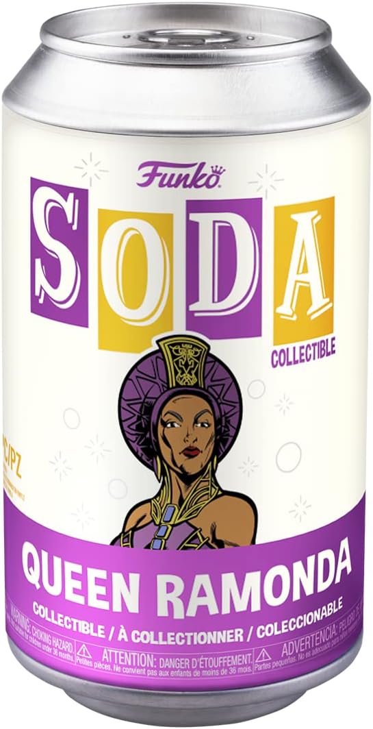 Funko Vinyl SODA: Marvel Black Panther Wakanda Forever - Queen Ramonda - 1/6 Odds for Rare Chase Variant - Collectable Vinyl Figure - Gift Idea - Official Merchandise - Toys for Kids & Adults