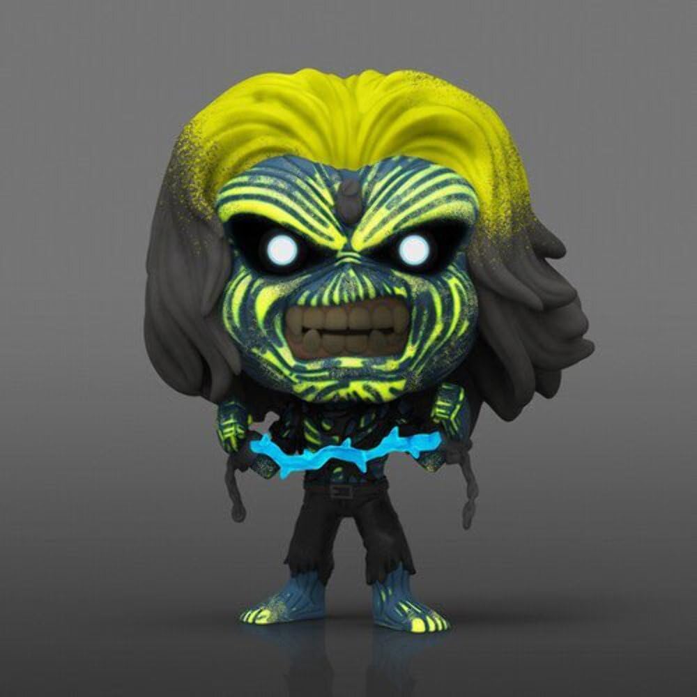 FUNKO POP! ROCKS: Iron Maiden - Eddie 4PK Glow in the Dark Box Set (AE Exclusive