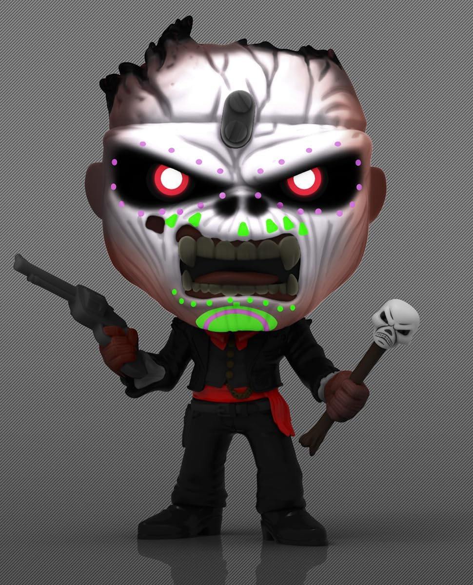 FUNKO POP! ROCKS: Iron Maiden - Eddie 4PK Glow in the Dark Box Set (AE Exclusive