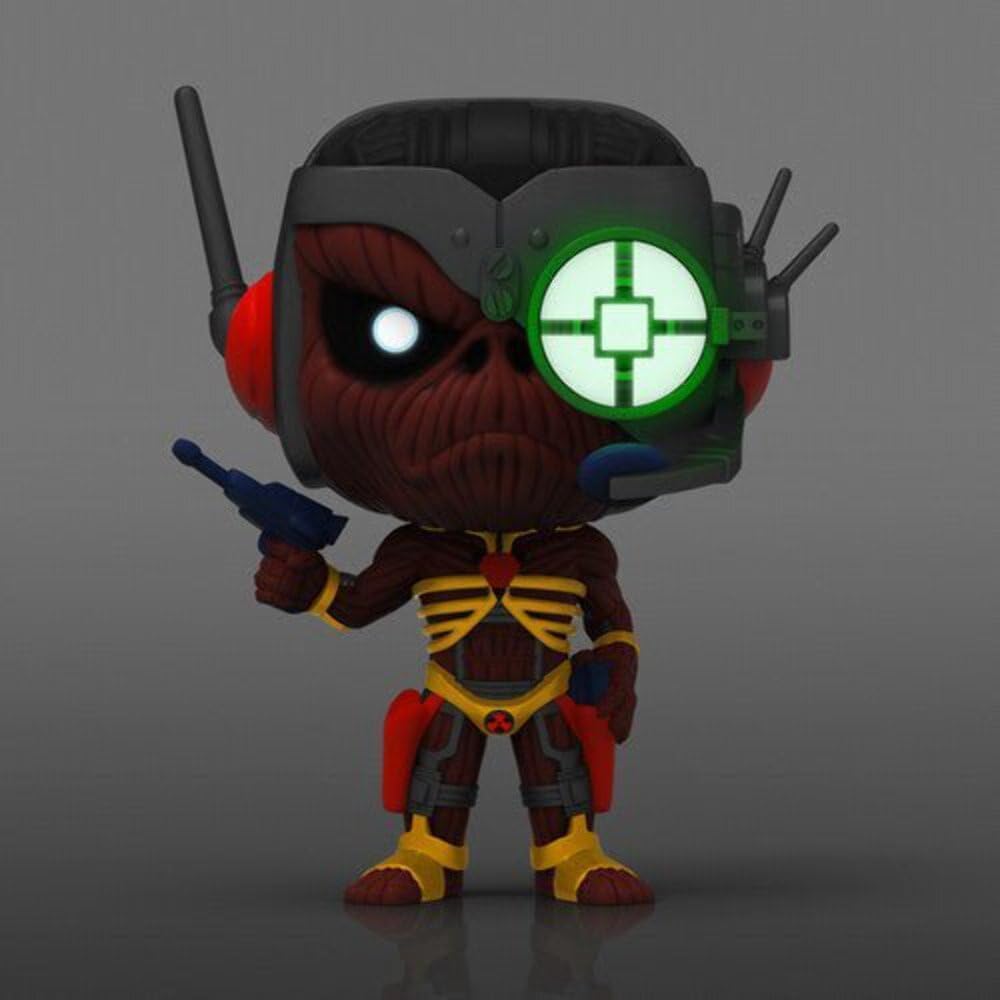FUNKO POP! ROCKS: Iron Maiden - Eddie 4PK Glow in the Dark Box Set (AE Exclusive