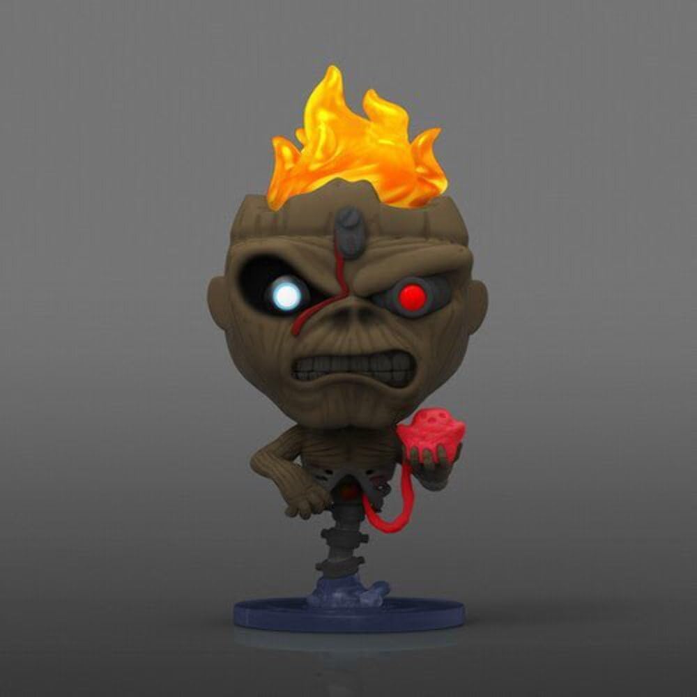 FUNKO POP! ROCKS: Iron Maiden - Eddie 4PK Glow in the Dark Box Set (AE Exclusive