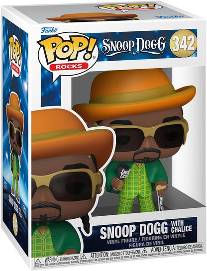 Funko POP! Rocks: Snoop Dogg - 1/6 Odds for Rare Chase Variant - Collectable Vinyl Figure - Gift Idea - Official Merchandise - Toys for Kids & Adults - Music Fans - Model Figure for Collectors