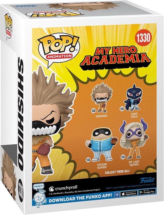 Funko POP! Animation: MHA HLB - Captain Shishido - (baseball) - My Hero Academia - Collectable Vinyl Figure - Gift Idea - Official Merchandise - Toys for Kids & Adults - Anime Fans
