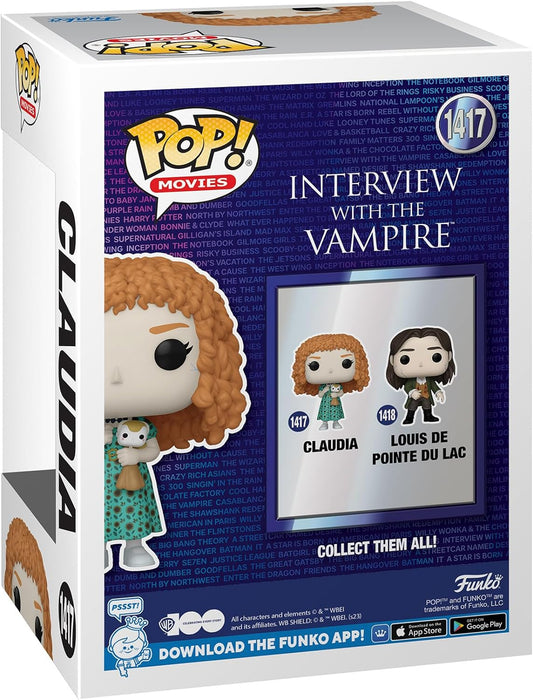 Funko POP! Movies: IWAV - Claudia - Interview With a Vampire - Collectable Vinyl Figure - Gift Idea - Official Merchandise - Toys for Kids & Adults - Movies Fans - Model Figure for Collectors