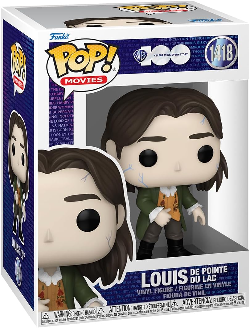 Funko POP! Movies: IWAV - Louis De Pointe Du Lac - Interview With a Vampire - Collectable Vinyl Figure - Gift Idea - Official Merchandise - Toys for Kids & Adults - Movies Fans