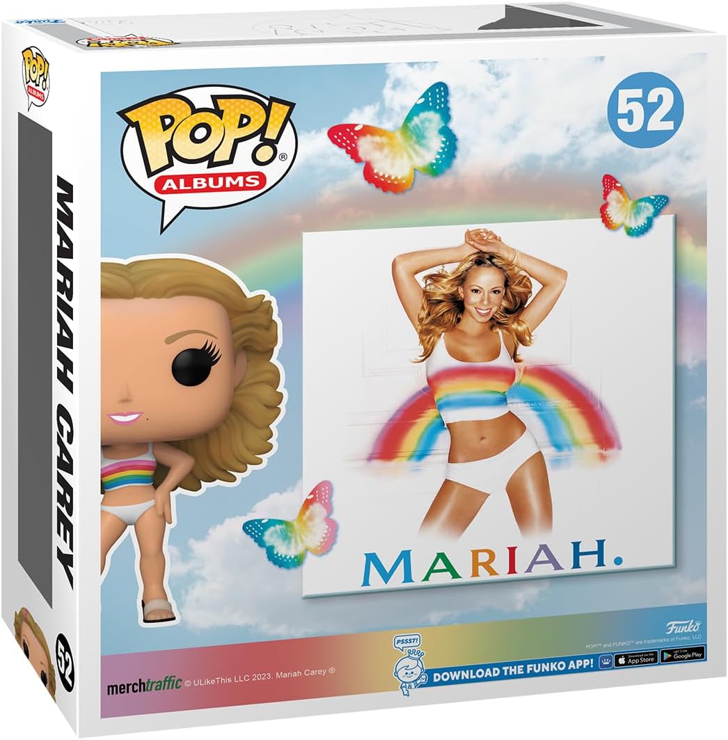 Funko POP! Albums: Mariah Carey - Rainbow - Collectable Vinyl Figure - Gift Idea - Official Merchandise - Toys for Kids & Adults - Model Figure for Collectors and Display