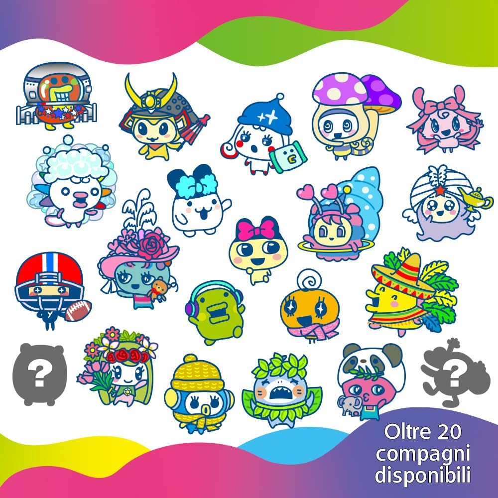TAMAGOTCHI Bandai Uni Purple Shell | The Customisable New Generation Of Virtual Pet Based On The Original 90s Toy | Connect With Friends Worldwide With This Wearable Electronic Game