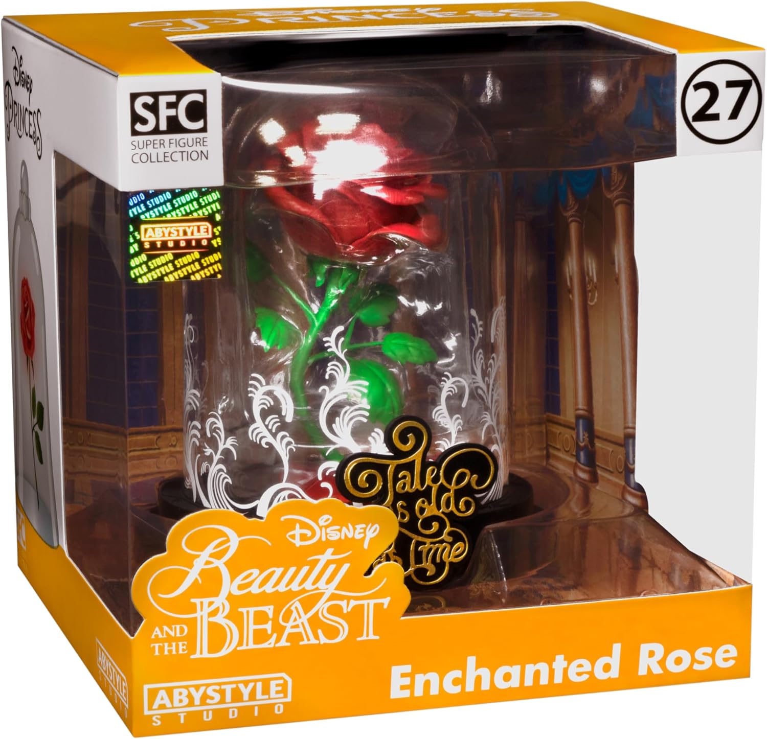 SFC Super Figure Collection - Abystyle Studio Disney-Figur Rosa Verzaubert, 12 cm