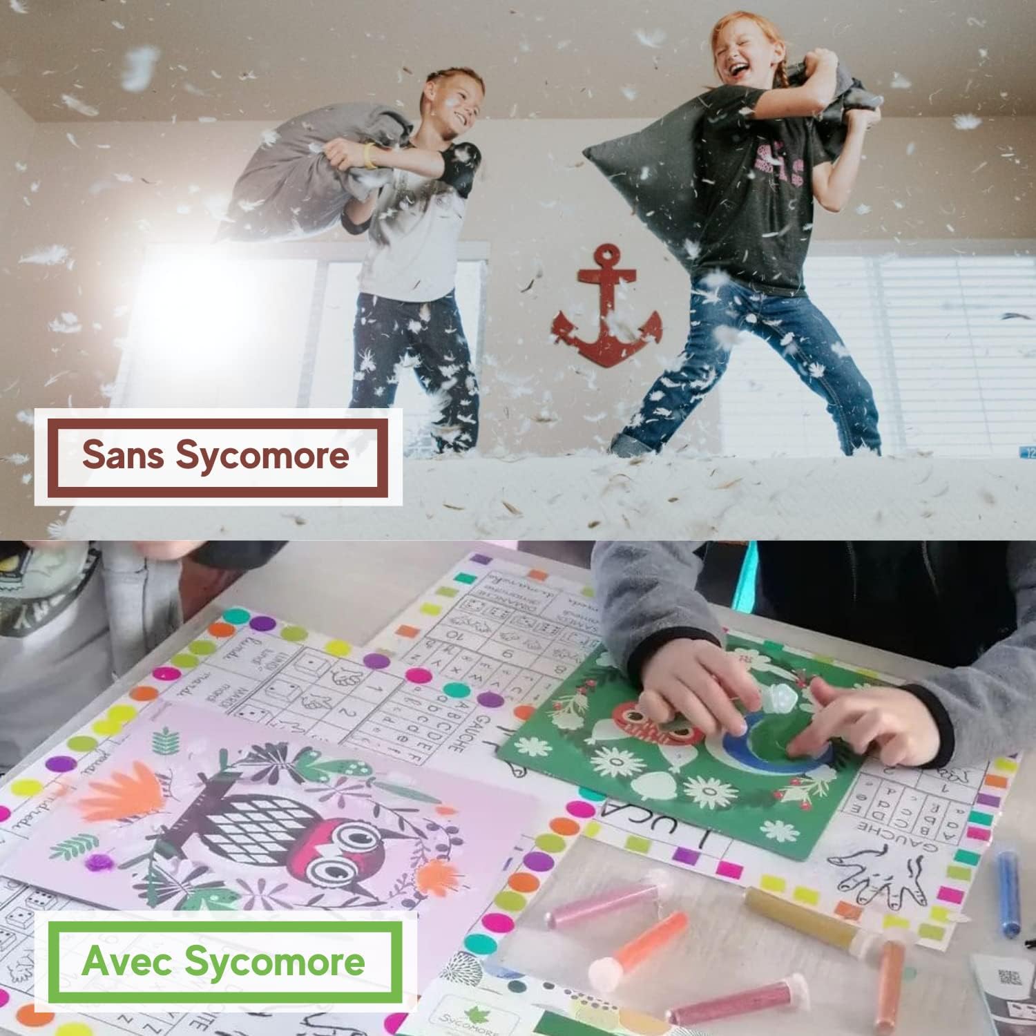 Sycomore – Arts and Crafts – Multi-Coloured Origami Kit – Choice of Design