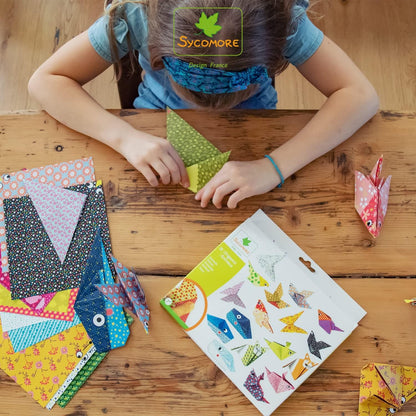 Sycomore – Arts and Crafts – Multi-Coloured Origami Kit – Choice of Design