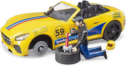 Bruder RAM 2500 Power Wagon, Trailer and Roadster Racing Team