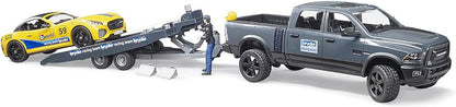 Bruder RAM 2500 Power Wagon, Trailer and Roadster Racing Team
