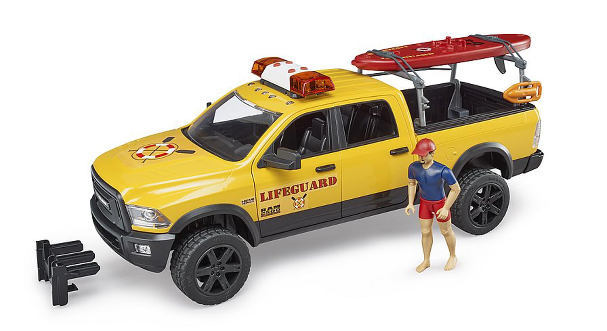 RAM 2500 Power Wagon Lifeguard with Figure and Paddleboard