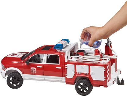 Bruder: 2544 - Ram 2500 Power Wagon Pompieri Con Luci E Suono
