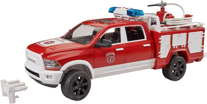 Bruder: 2544 - Ram 2500 Power Wagon Pompieri Con Luci E Suono