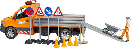 Bruder Mercedes Benz Sprinter Municipal Works Vehicle with Figure and Accessories