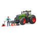 Bruder Fendt 1050 Vario Tractor with Mechanic and Accessories