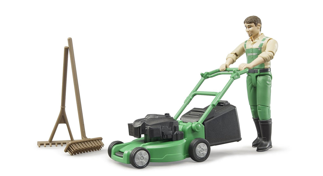 Bruder Gardener and Mower Set