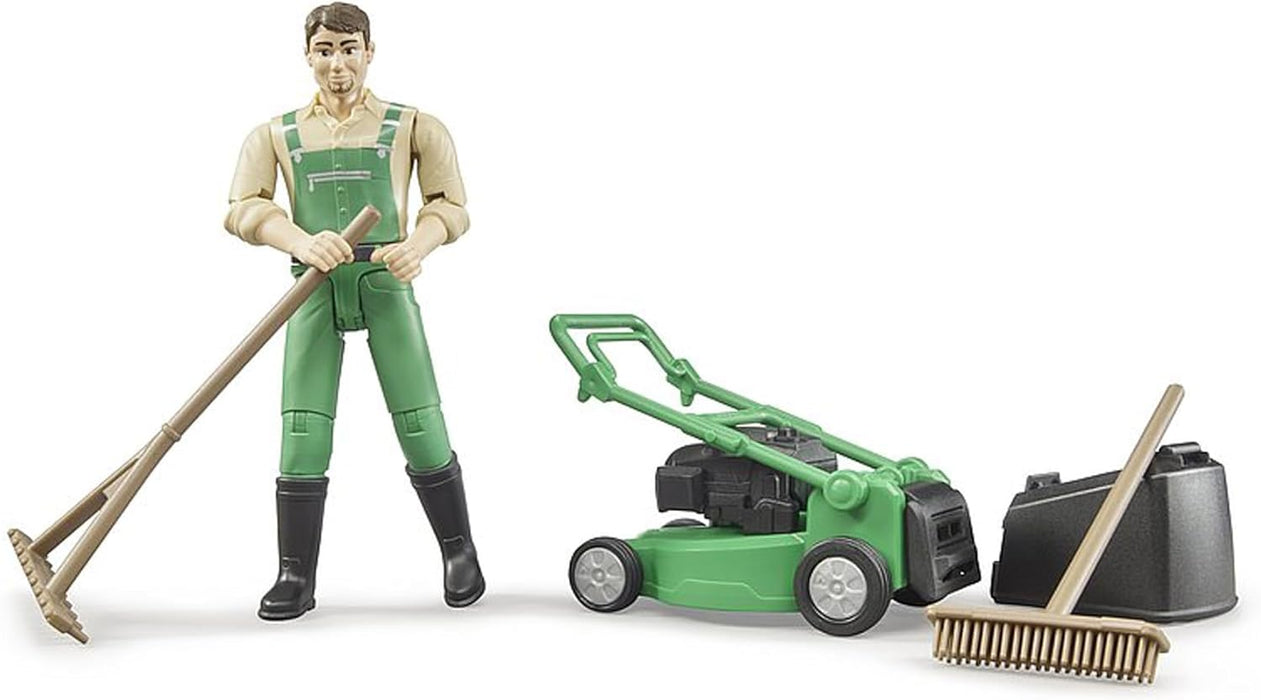 Bruder Gardener and Mower Set