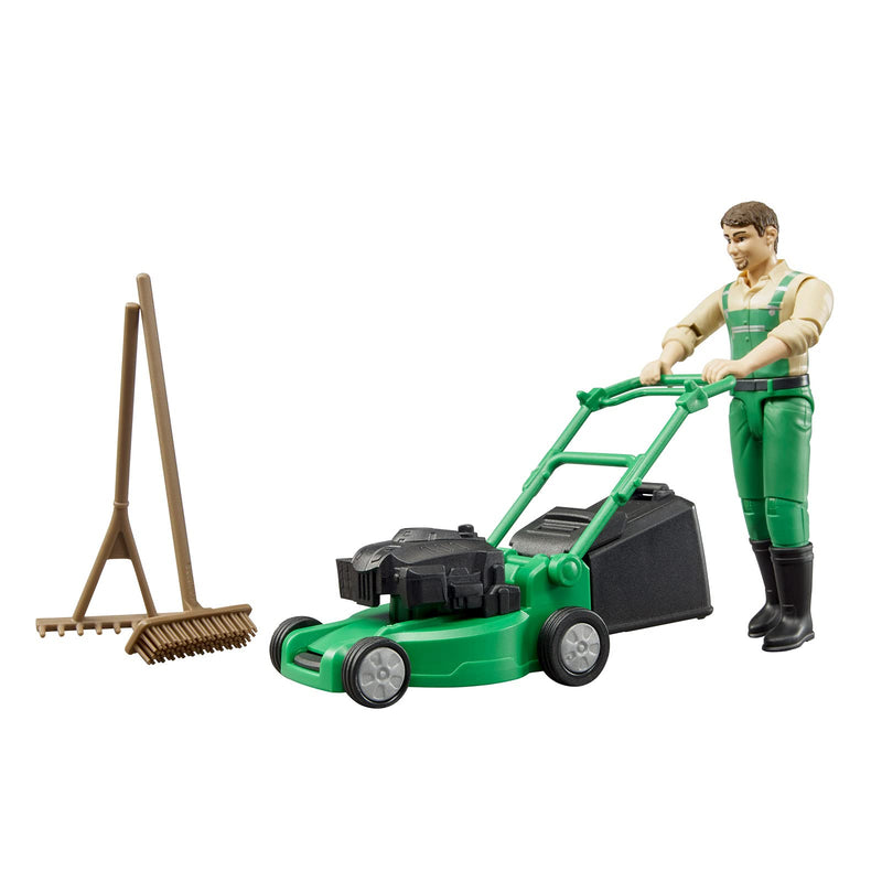 Bruder Gardener and Mower Set