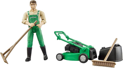 Bruder Gardener and Mower Set