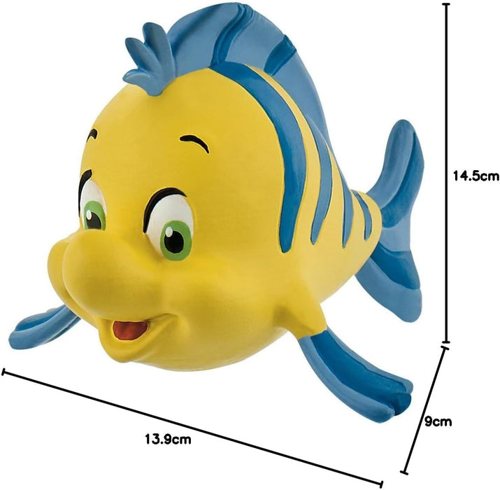 Bullyland 13437 – Juego de Figuras de Juguete de Walt Disney Ariel – Ariel y Fabius – Figuras pintadas a Mano con cariño sin PVC – Gran Regalo para niños y niñas para Jugar de fantasía