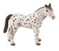 Toppers - Animal 62621-Figura de Juego, Semental Knabstrupper, Aprox. 13 cm de Altura, Figura Pintada a Mano, sin PVC, para Que los niños jueguen con la imaginación, Color Colorido (Bullyland 62621