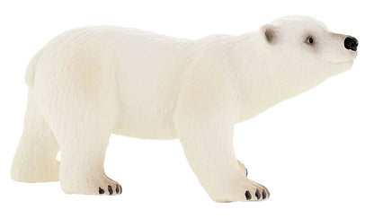 Bullyland 63538-Figura de Juego, Cachorro de Oso Polar, Aprox. 8 cm de Altura, Figura Pintada a Mano, sin PVC, para Que los niños jueguen de Forma imaginativa, Multicolor (63538
