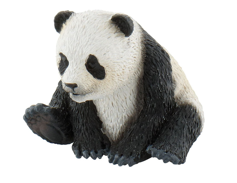 Bullyland 63679-Figura de Juego, Cachorro de Panda, Aprox. 3 cm de Altura, Figura Pintada a Mano, sin PVC, para Que los niños jueguen de Forma imaginativa, Color Colorido (Bullyworld 63679