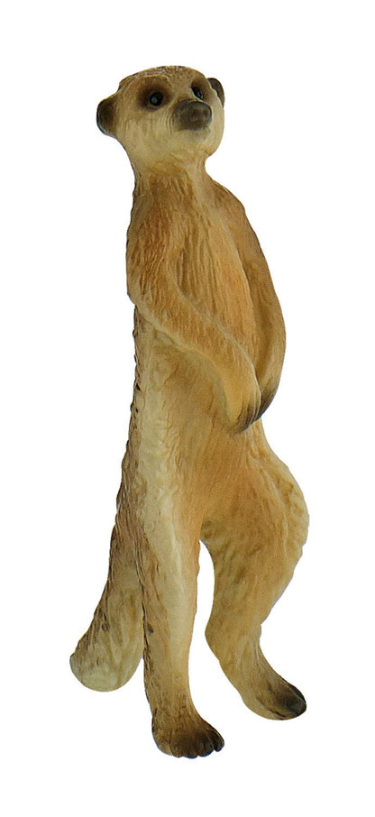 Bullyland 64453 - Meerkat Toy Figure, Approx. 5.7 cm Large Animal Figure, Detailed, PVC-Free, Ideal as a Cake Figure and Small Gift for Children from 3 Years