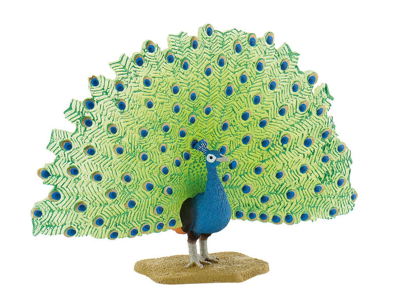 Bullyland "Peacock" Figure (Multi-Colour