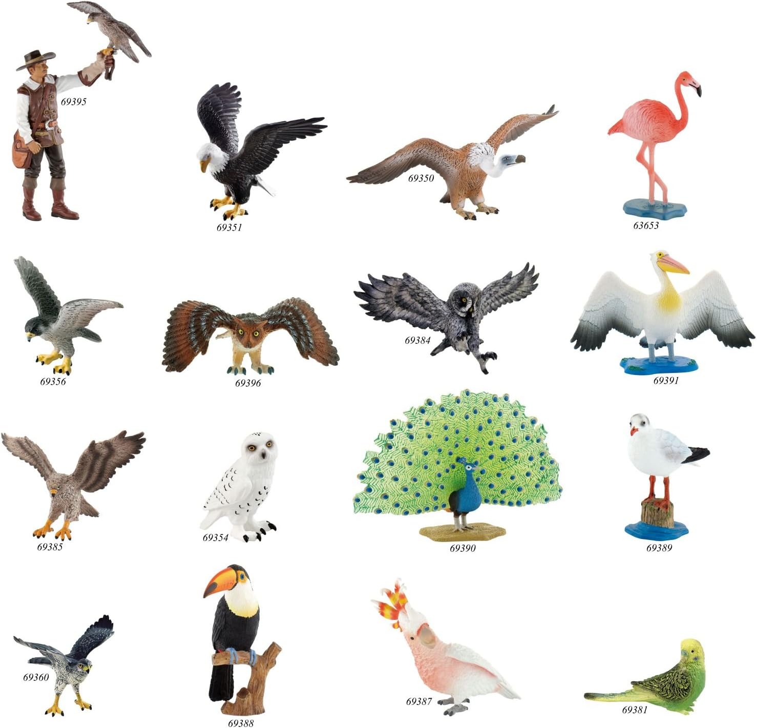 Bullyland "Peacock" Figure (Multi-Colour
