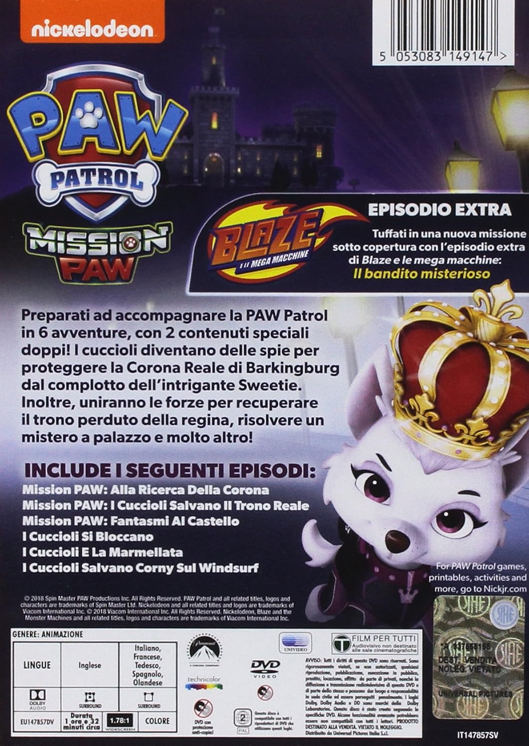 Paw Patrol - Mission Paw