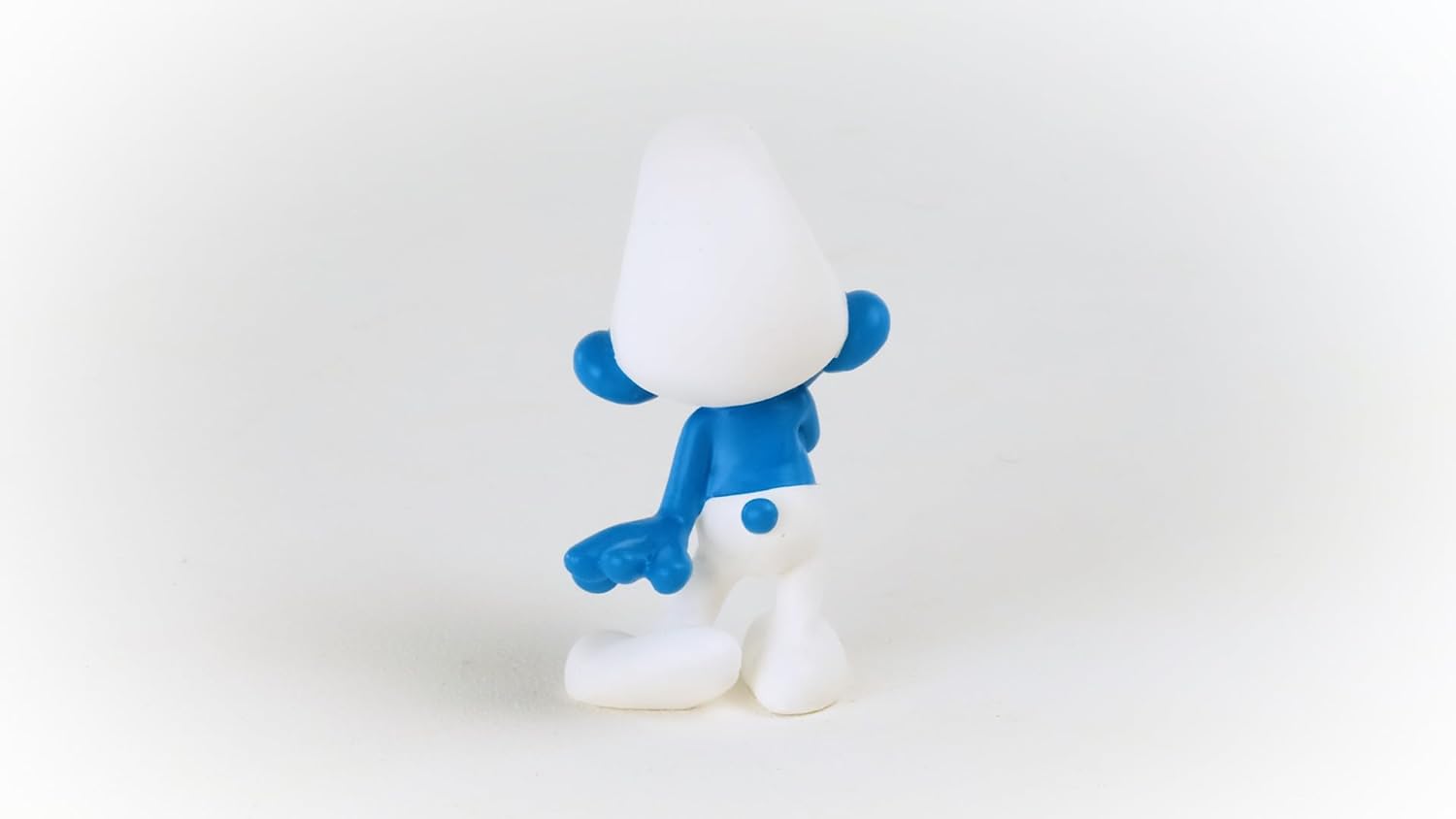 Schleich Smurfs, Collectible Retro Toys and Figurines for All Ages, Scaredy Smurf Figure