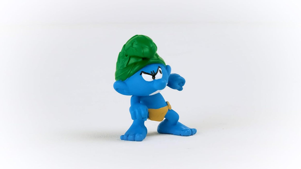 schleich 20841 Wild Smurf, From 3 Years The Smurfs - Figurine, 4 X 3 X 5 cm