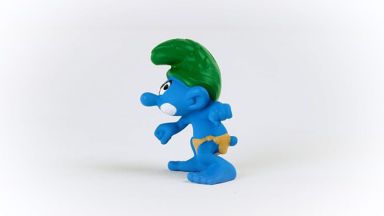 schleich 20841 Wild Smurf, From 3 Years The Smurfs - Figurine, 4 X 3 X 5 cm