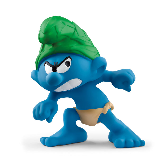 schleich 20841 Wild Smurf, From 3 Years The Smurfs - Figurine, 4 X 3 X 5 cm